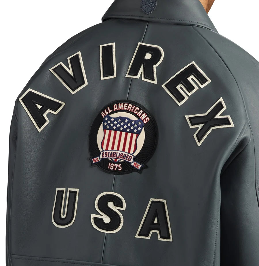 Asphalt Icon Leather Jacket | Men's Varsity Jacket