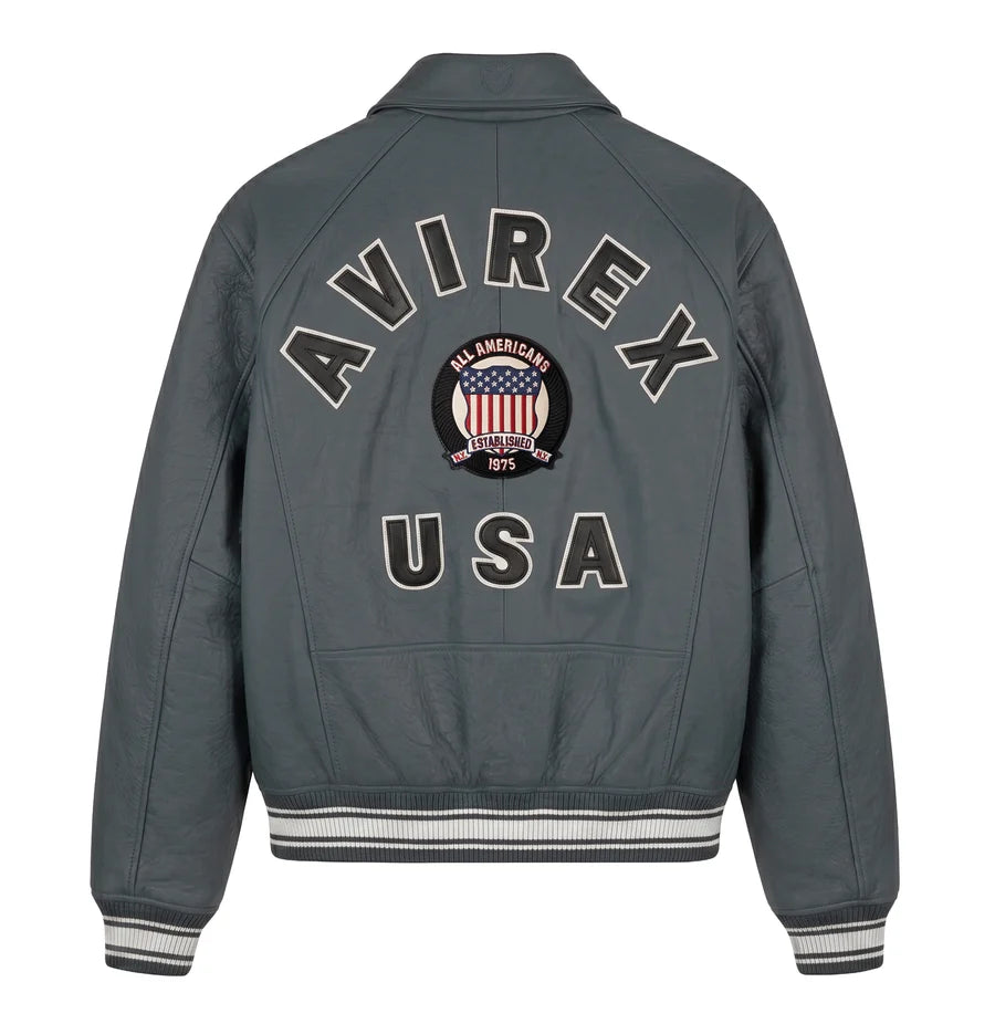 Asphalt Icon Leather Jacket | Men's Varsity Jacket