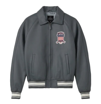 Asphalt Icon Leather Jacket | Men's Varsity Jacket