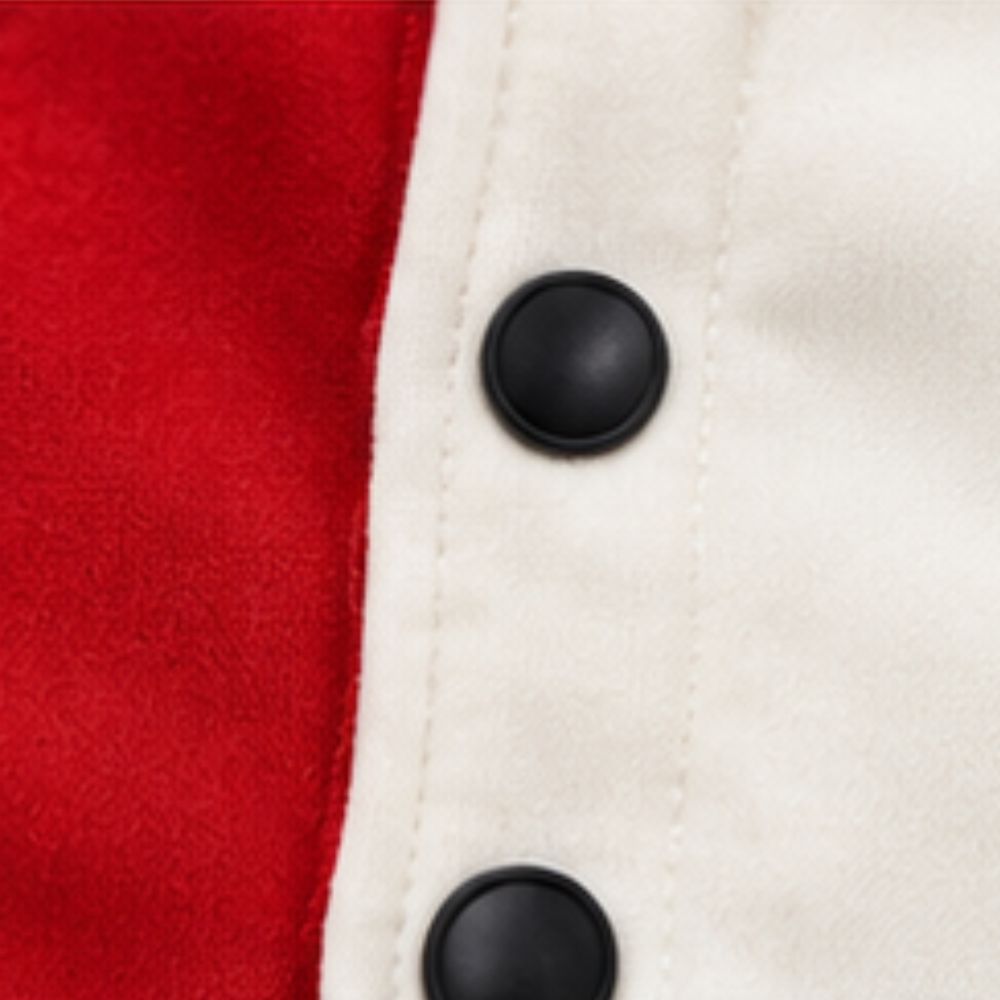 Womens Cropped Varsity Jacket Colorblock Baseball Streetwear
