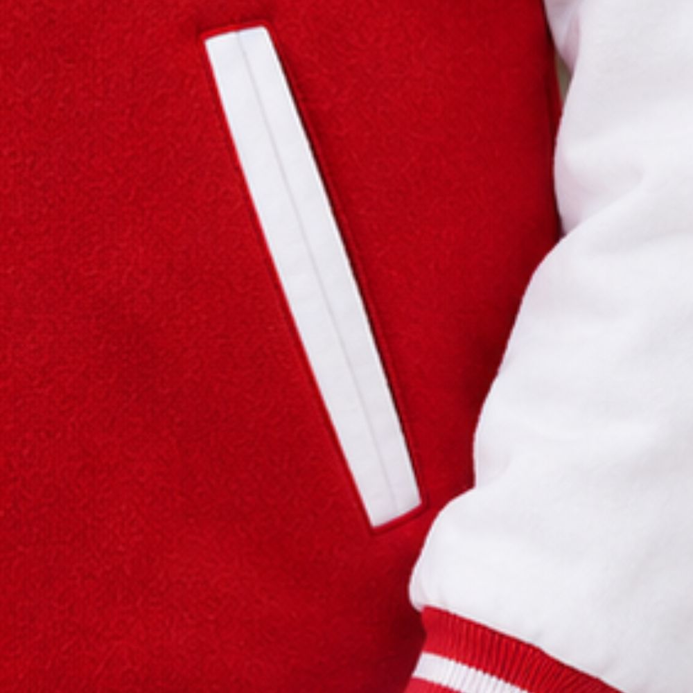 Men's Fashion Varsity Jacket Causal Slim Fit Cotton Letterman Baseball Bomber Jackets